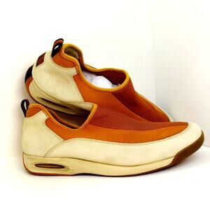 Cole Haan Vintage Orange Leather & Mesh Cushioned Shoes - Size 11.5M